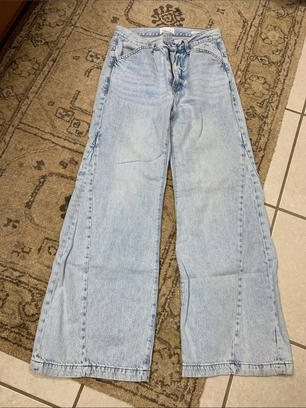 Frame Le Baggy Palazzo Jeans